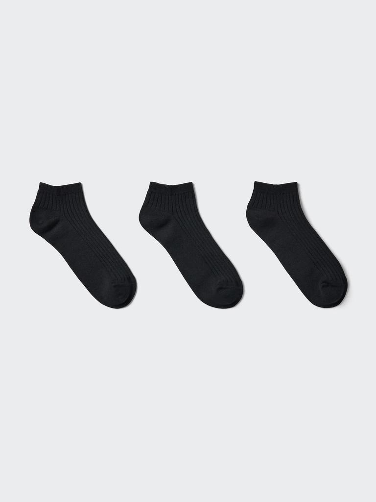 Uniqlo Japan Short Socks 3 Pair Rib