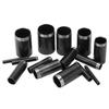 Ryyyyyi Eyelet Punch Set of 15 Leather Hole Stitching Precise Belt Hole Punching Tool Case Punch/Hole - Round, Hollow, Punch, Punch, Punch, Leathercra