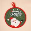 Christmas Hanging Hand Towels Kitchen Hand Towels Holiday Gifts Pendants Accessories Creative Coasters Household Handkerchiefs