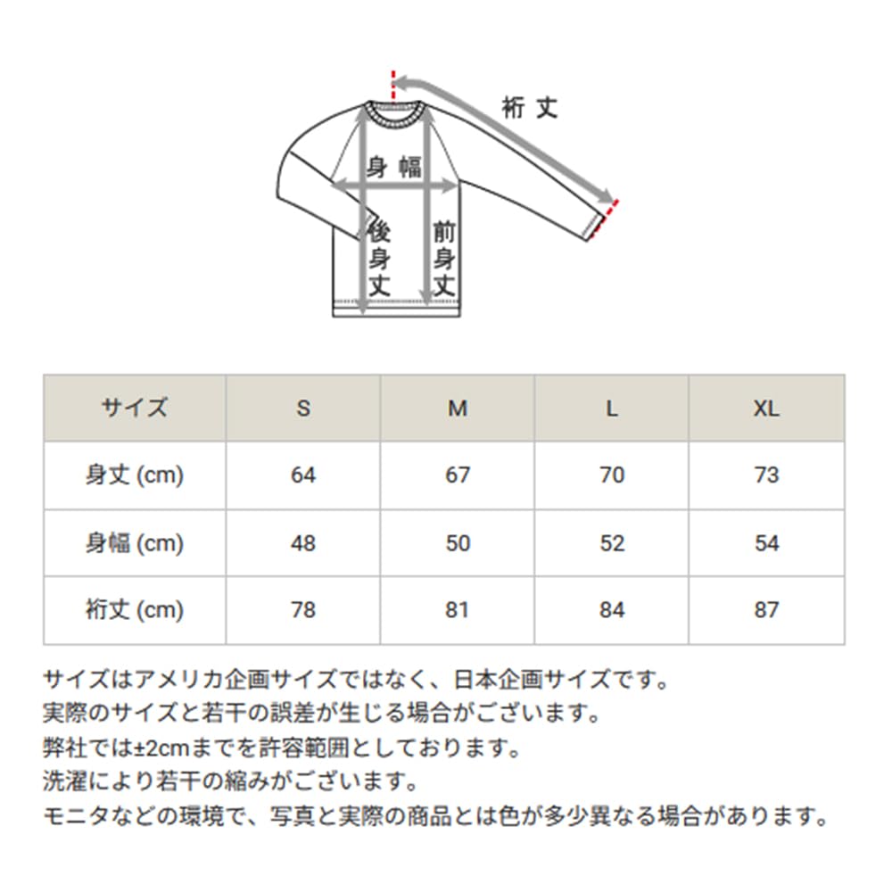 Long-sleeved T-shirt, 100% cotton, classic raglan sleeve, single point logo embroidery, long-sleeved raglan T-shirt C3-P402Z-071-L