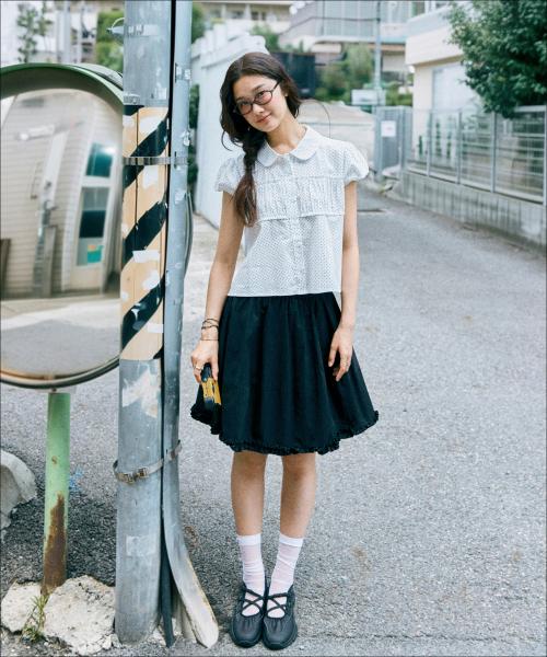 [MIXXO] Ribbon Mary Jane Sneakers MIAOZG50QG 230(230)
