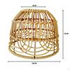 Chandelier And Pendant Lamp Shade Hand-Woven Ceiling Light Cover with Details Suitable for Gifts