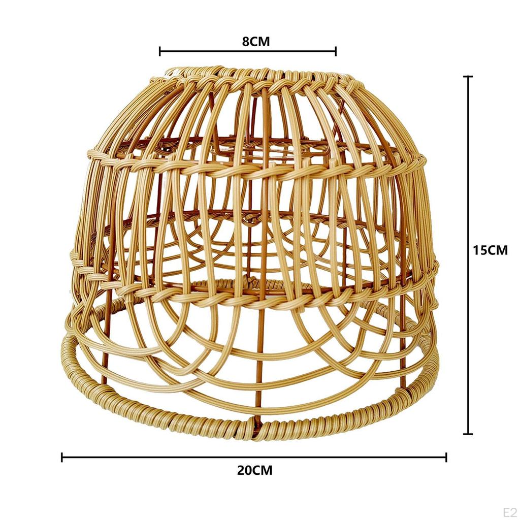 Chandelier And Pendant Lamp Shade Hand-Woven Ceiling Light Cover with Details Suitable for Gifts