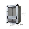 Air Screen Cages Ventilation Feeding Breeding Box Reptiles Habitat Reptile Cage for Snake Lizards Small Animal Hedgehogs Hamster