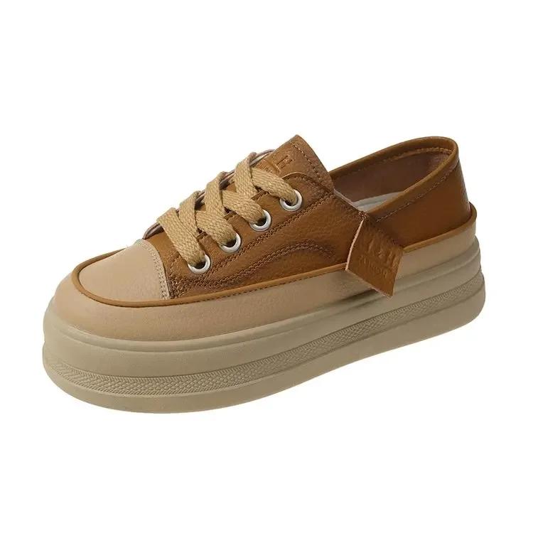 Trendy Sports Shoes for Women Autumn New Flat Bottomed Walking Designer Lace Up Casual Sports Running Travel Women's Shoes