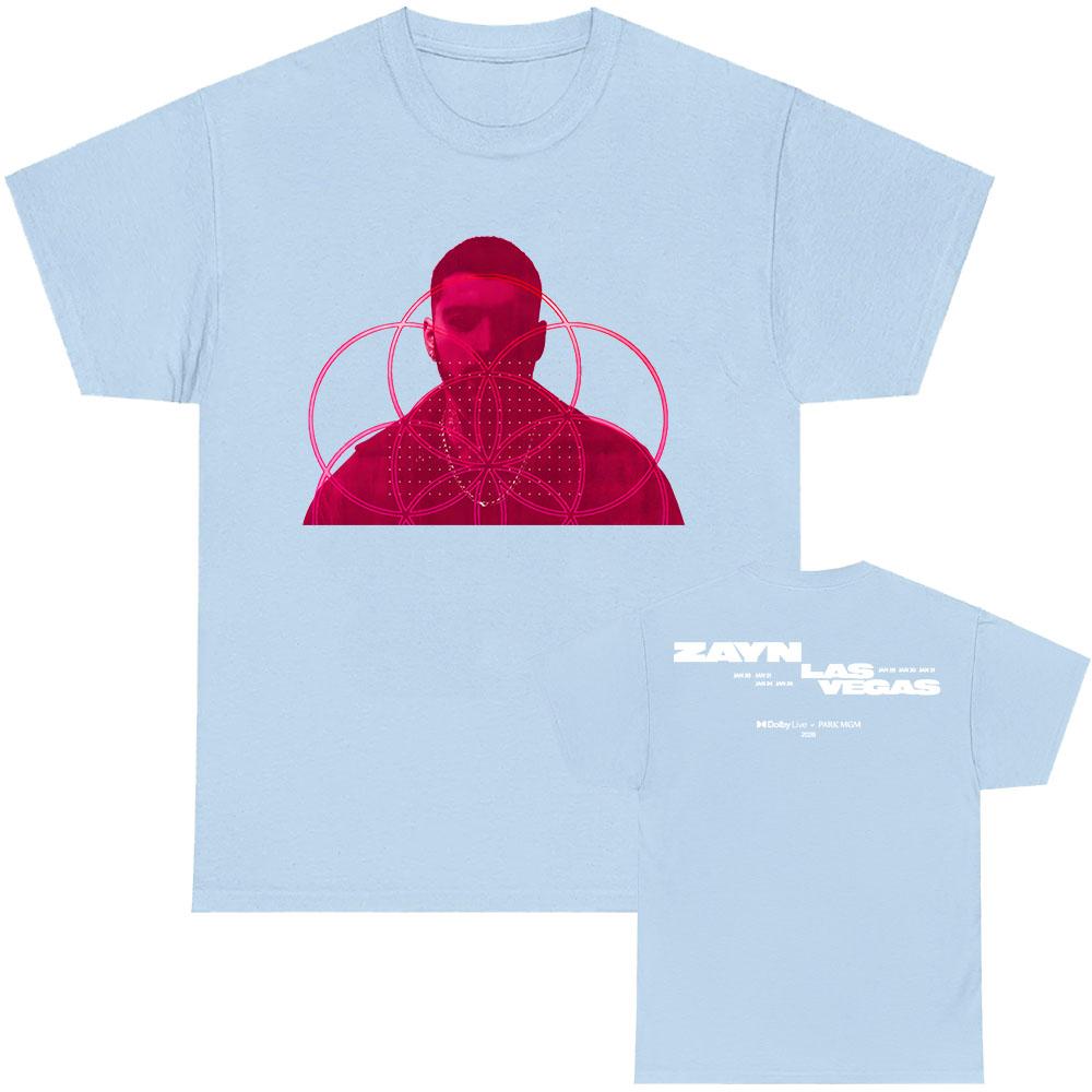 

Zayn Malik Las Vegas Tour 2026 T-shirt Short Sleeve Cotton Casual Tshirts Unisex Streetwear Graphic Print T Shirt S