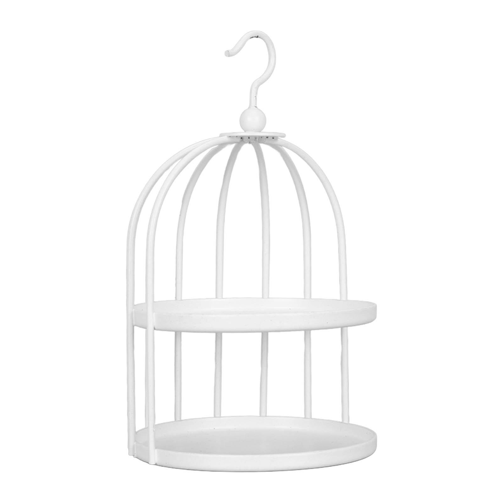 

Wax Seal Warmer Black Birdcage Style Hanging Hook Strong Metal Decorative Sealing Wax Furnace for DIY Crafts White білий