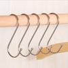 10pcs Stainless Steel S Shaped Hook Multi-function Metal Hanging Hook Clothing Hanger Clasp Holder Kitchen Bathroom Storage Tool