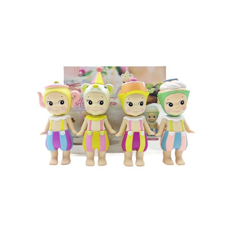 Sonny Angel Figurine Afternoon Tea Series Abs Resin Collectible Model For Gift And Decor