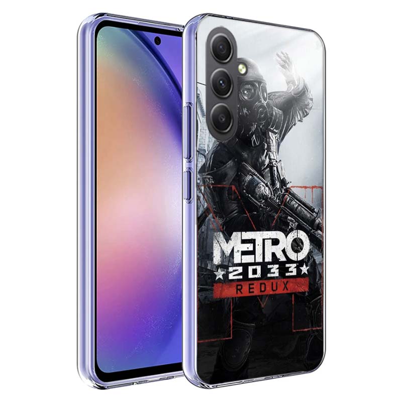 Metro 2033 Hülle Für Samsung A54 A34 A24 A14 A53 A33 A23 A13 A52S A32 A22 A12 Handy Galaxy A03 A04 A02S A42 A73 TPU Hülle