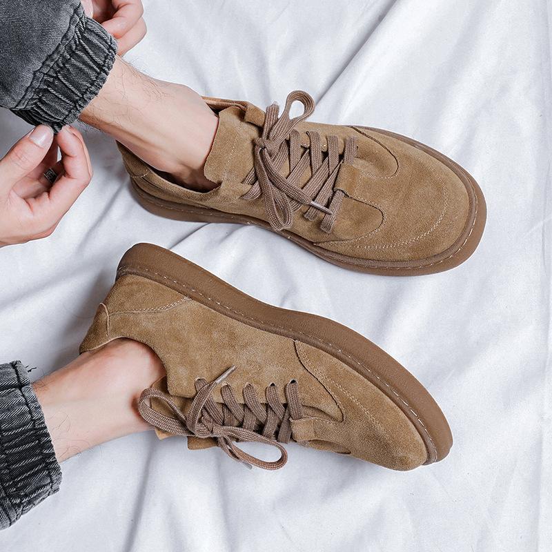 Fashion Handmade Brand Men Casual Shoes Genuine Leather Men Flats Oxford Shoes Luxury Quality Outdoor Shoes Men Sneakers