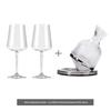 Sichun Luxury Rotating Crystal Wine Decanter Set