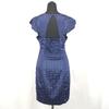 GUESS / Tight Knee-Length Dress / With Cups [Women’s 10 / L / Blue / Polka Dot](USED)