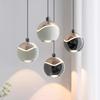 Nordic LED Pendant Lamp Minimalist Bedside Lamp Bedroom Dining Room Study Luxury Spherical Lifting Decor Modern Hanging lights