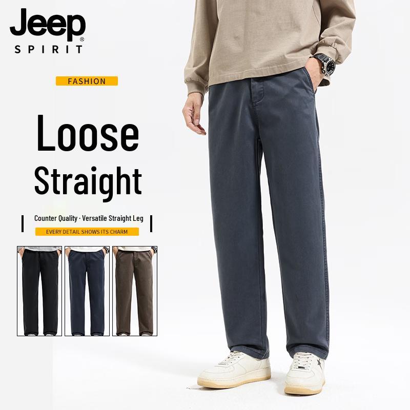 JEEP SPIRIT Men s Stretch Outdoor Straight-Leg Jeans 31