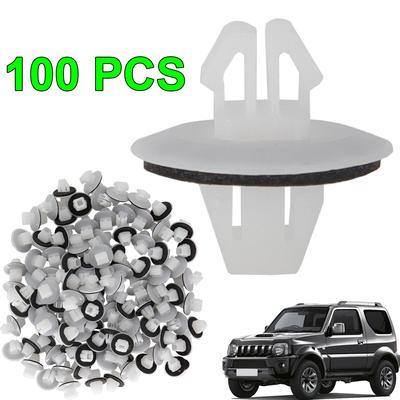 100X Auto Montage Moulding Houder Trim Clips Retainer Bevestigingsmiddelen Voor Toyota Corolla RAV4 Suzuki Grand Vitara SX4 OE# 77553-65D10