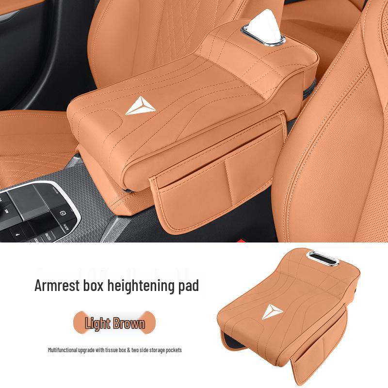 Armrest Box Elbow Rest Pad & Tissue Storage for Deepal S05, S07, L07, SL03, S09, G318, S7