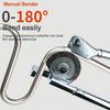 180 ° Heavy Duty Tube Bender 12mm/1/2'' O.D.TUBING 0-180 Degrees Pipe Bender and Tube Bending Manual Machine Tools
