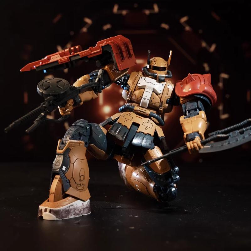 HG 1/144 MS-06F Zaku II F Type Solari RFV 254 Requiem For Vengeance Assembly Model Kit Gunpla Action Figure Anime Mecha Toy Gift