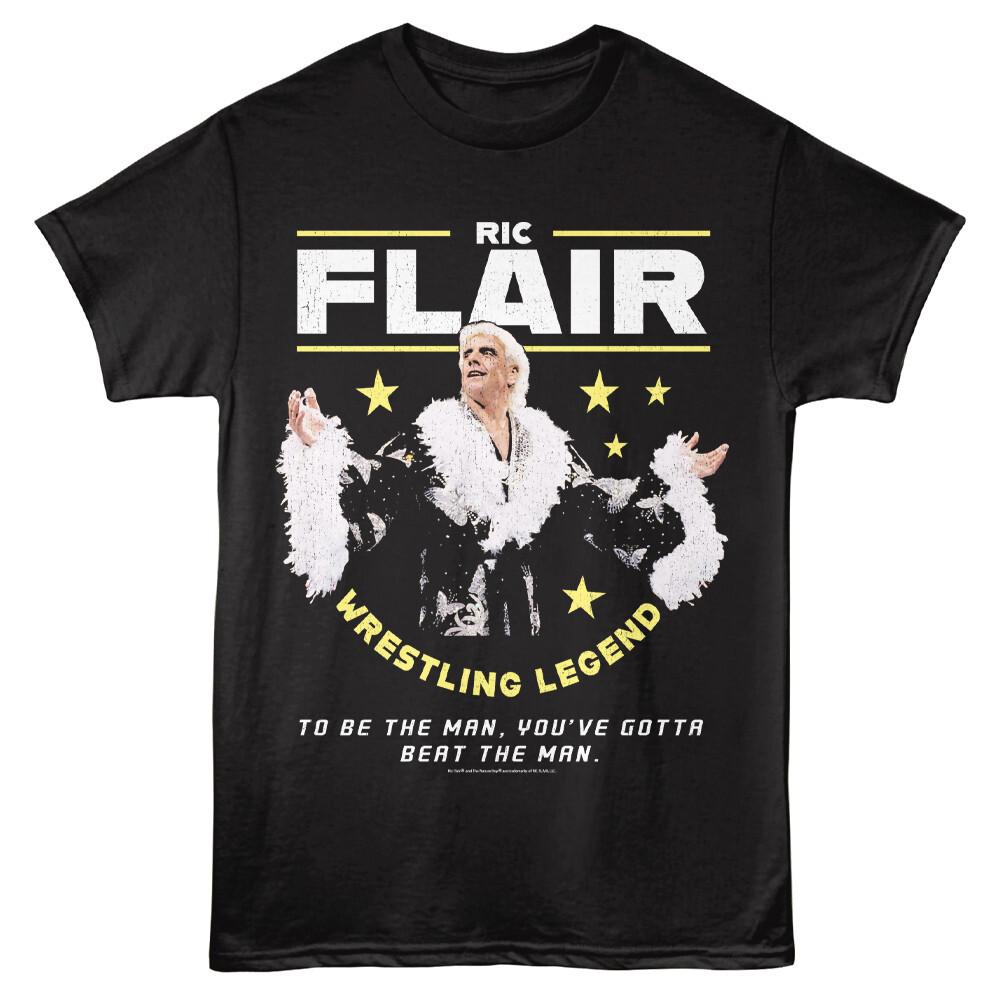 Ric Flair Be The Man You ve Got To Beat The Man Wrestling Legend Men T Shirt L