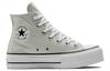 Women's Sneakers Converse Wmns Chuck Taylor All Star Lift Platform High 'Light Silver'