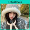 Thick Wool Beanie For Womens Cold Weather Breathable Windproof Headwear