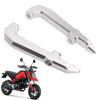 Pair Motorcycle Rear Passenger Seat Handle Bar Aluminium Alloy Replacement for MSX125 GROM