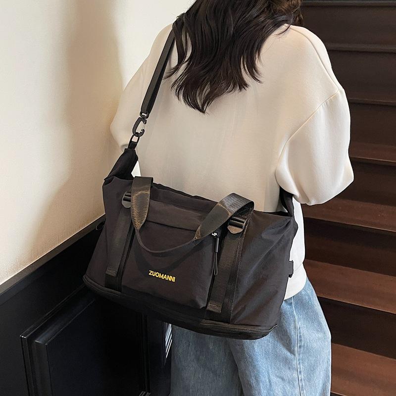 

2025 new large-capacity high-value short-distance storage trolley case, portable luggage bag, maternity bag, travel bag чёрный