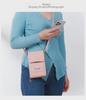 Damska torba typu crossbody z ekranem dotykowym: Mały, ładny, modny na telefon komórkowy i klucze - styl pionowy