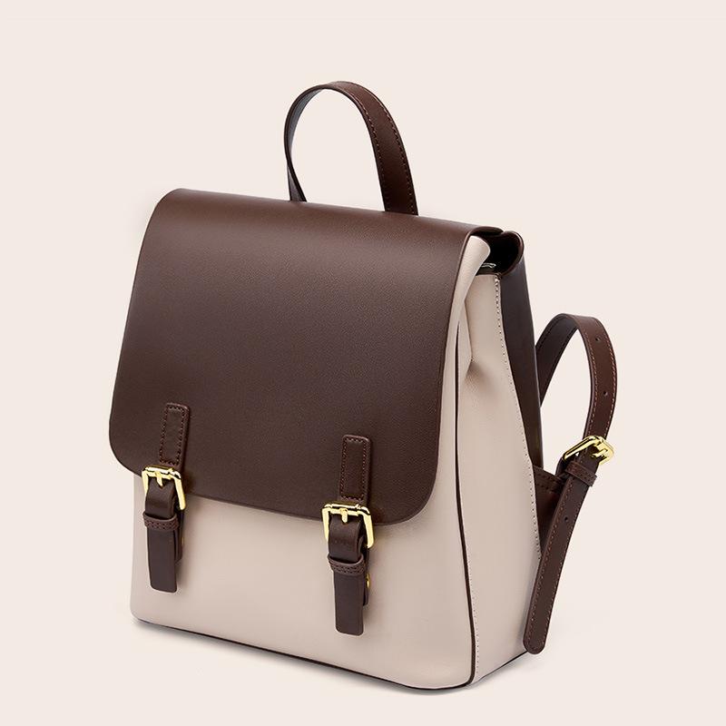 Simple Backpack Female College Student Backpack New Large Capacity Backpack Travel Backpack