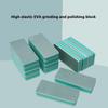 Fish Tank Dirt Removal Magic Polishing Board, Double-Sided Green Polishing Stick, Cultural Play Walnut Polishing Block