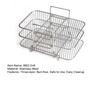 Stainless Steel Grilling Rack Stand for Ninja Air Fryer BBQ Grill Accessories Multifunctional 3-Layer Dehydrating Rack
