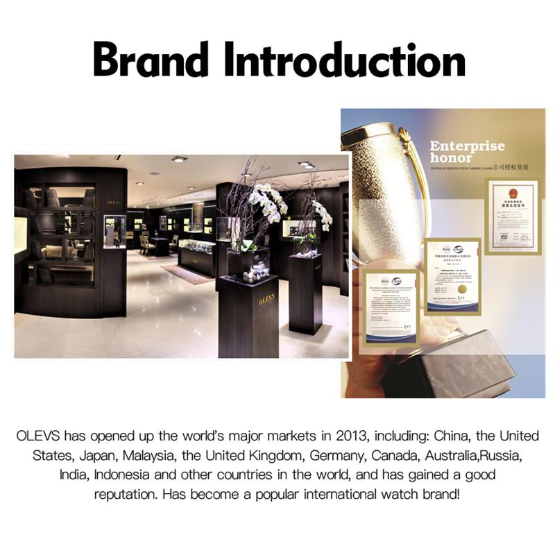 OLEVS Brand Watch Fashion Tide Night Light Multi-function Waterproof Quartz Men's Watch Men's Watch