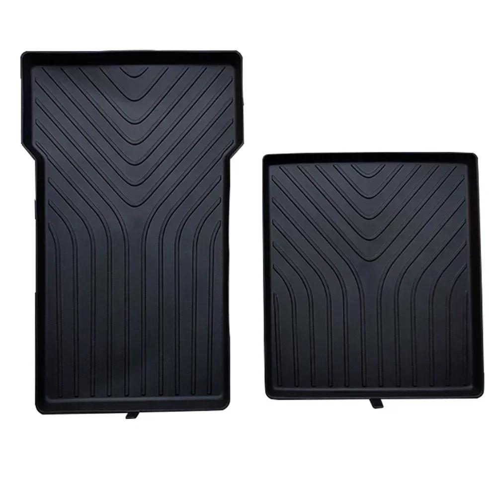 Center Console Organizer Tray Storage Box Stowing Tidying Lower Bottom Mat Tray Cup Pads For New Tesla Model 3 Highland 2026