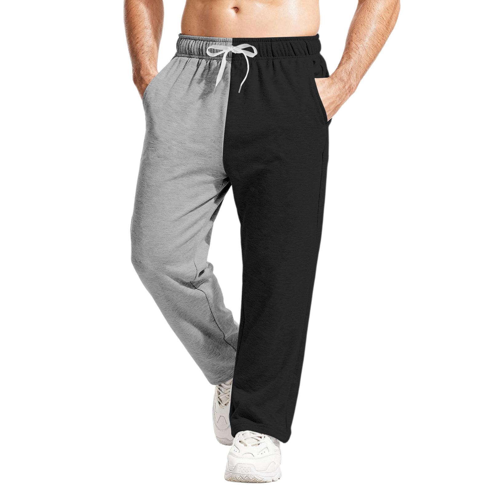 

Men s Relaxed-Fit Casual Sweatpants With Stretch Waistband And Drawstring Yoga Pants XL