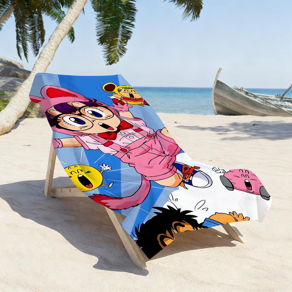 Classic Anime D-Dr. Slump Cute Towel Soft Pool Gift For Travel Gym Shower Camping Quick Dry Sports Large Beach Towels