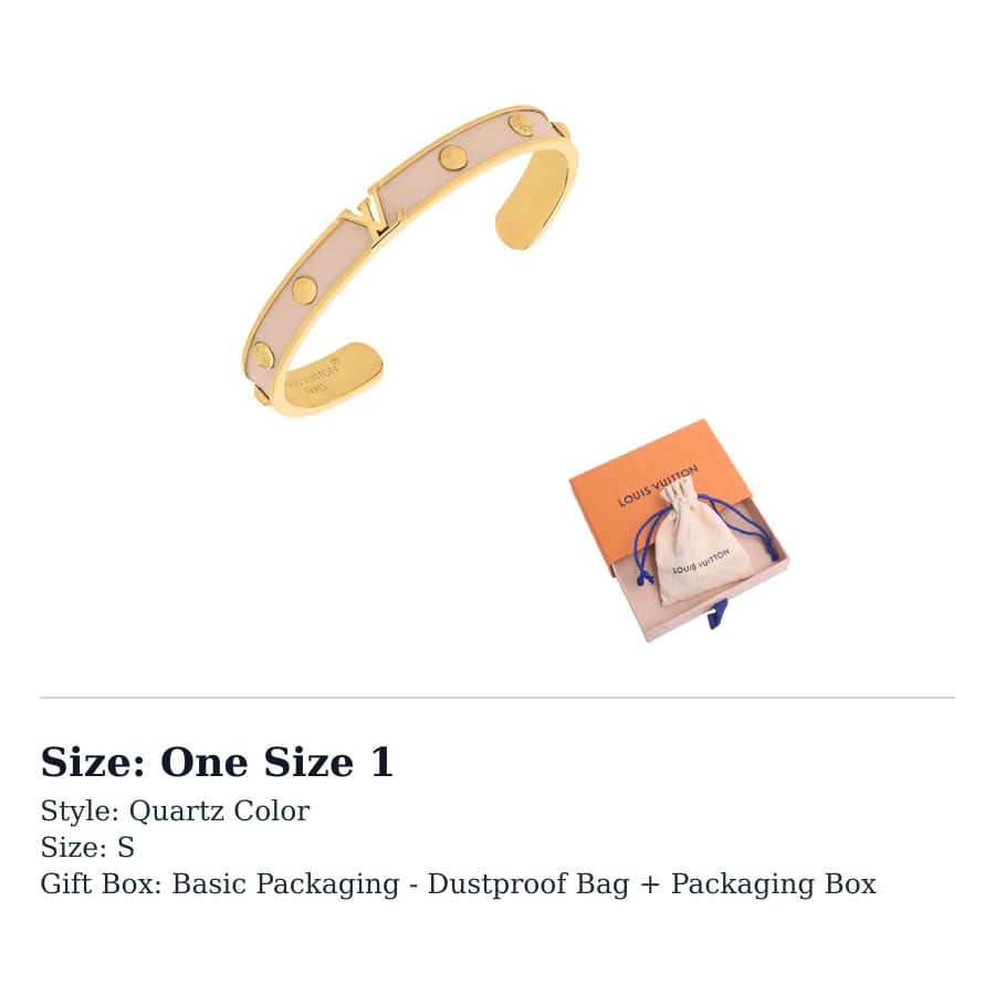 LOUIS VUITTON Bangles Women's Quartz M1898M