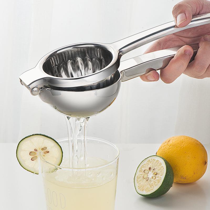 304 Stainless Steel Manual Lemon and Orange Juicer Press