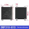 Dbf210 Dbf310 Dbf410 Dbf610 Dbf810 Rectifier Bridge Bridge Rectifiers Diode 3A 4A 6A 8A 1000V Smd-4 Rectifiers Components