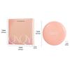 QXQY Four-Color Pearlescent Blush & Eyeshadow Palette - Low Saturation Earth Tones for Beginners