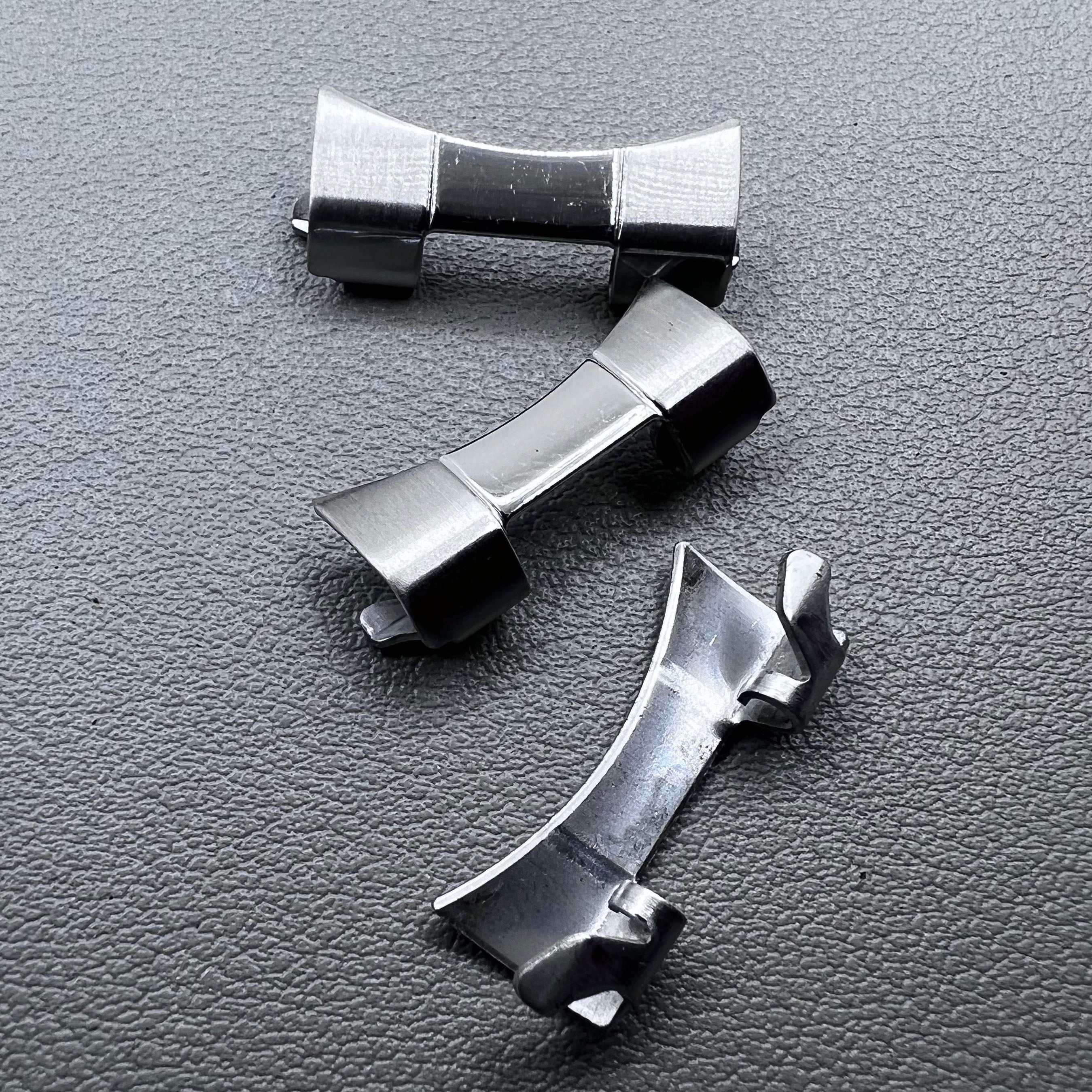 3 ШТ. Нержавеющая сталь Изогнутые Концевые Звенья Пружинные Штифты Ремешок для Браслета Часов