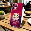 Hazbin Hotel Charlie Morningstar  Phone Case Transparent Silicone Soft For iPhone 17 16 15 14 13 12 11 Mini Pro Max Plus