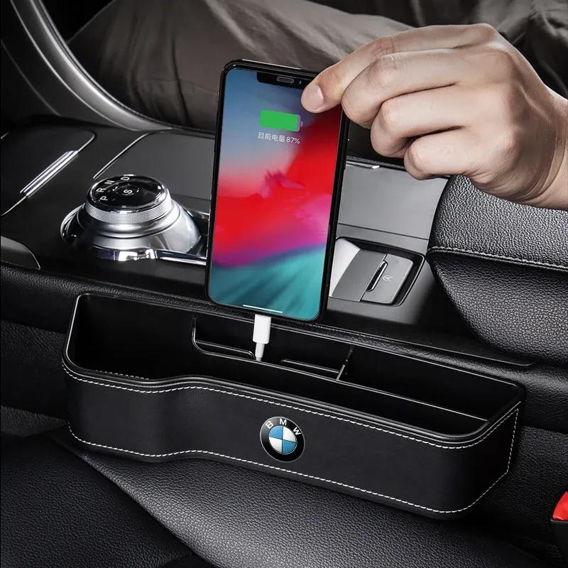 Car Seat Crevice Storage Filler Muntifunctional Auto Organizer For BMW X1 X2 X3 X5 X4 X6 X7 G30 G20 G32 G11 G12 F40 F30 F20 F1