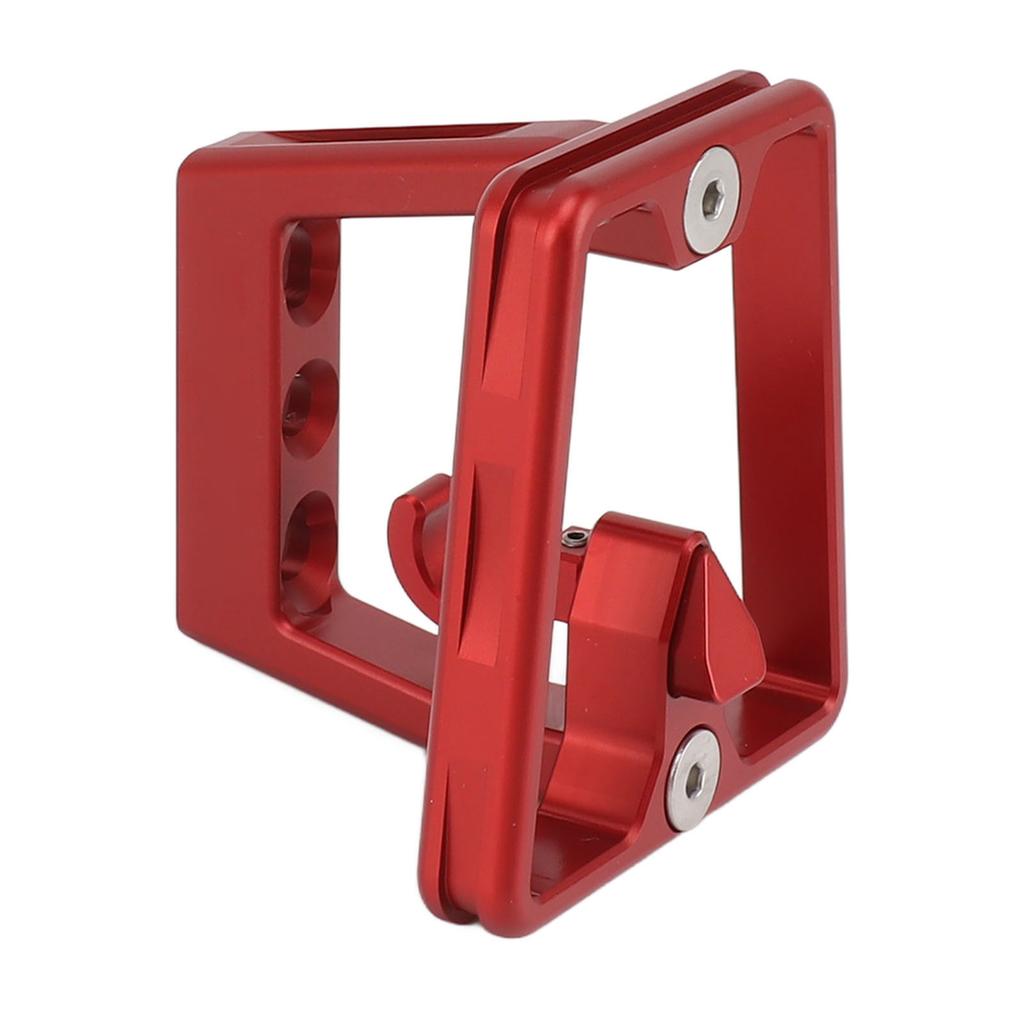 Vorderradträgerblock Aluminiumlegierung Faltrad Vorderradträgerblock Taschenhalterung Halter Klappfahrrad 3 Löcher Schweinenase
