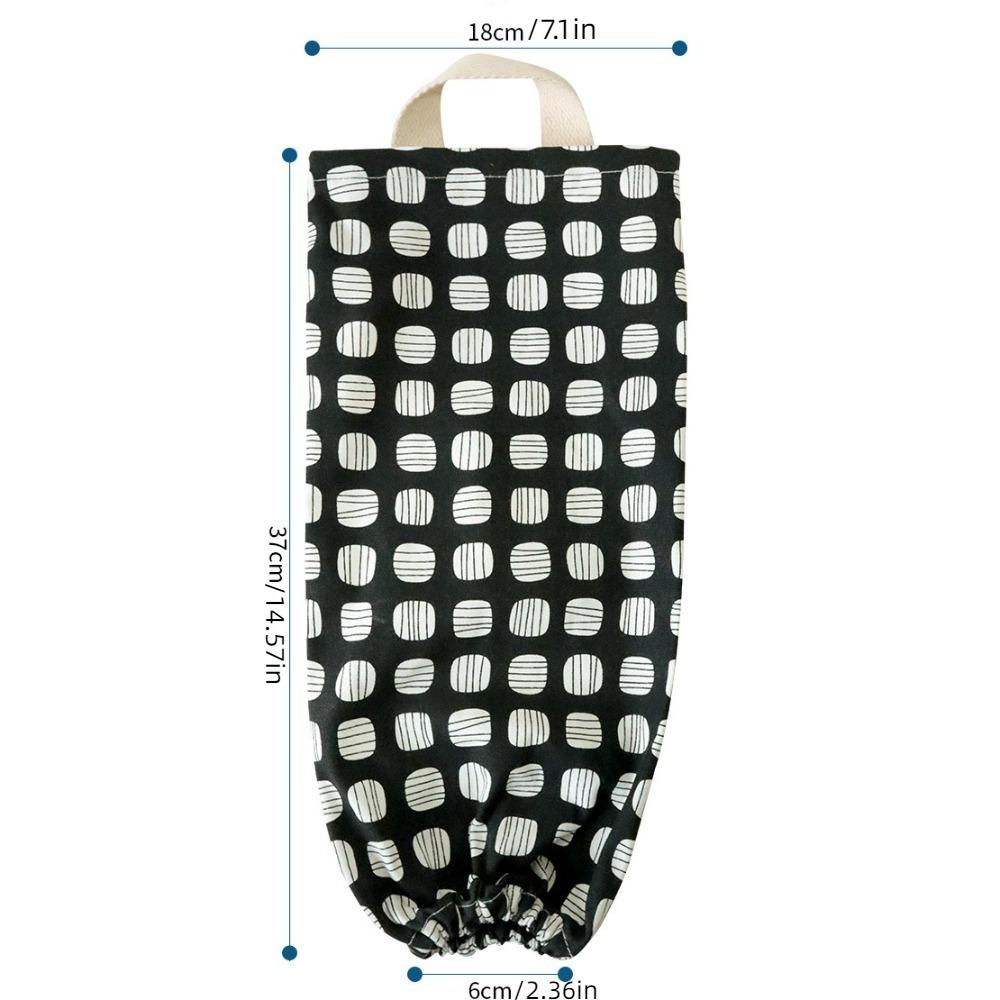 Large Capacity Grocery Bag Holder Multipurpose Waste Bag Dispenser Trash Garbage Bag  Kitchen
