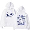 Japanese Anime New Jeans, Rabbit Print New Hoodie, Men's Hooded Sweatshirt, Millennium Bug Street Fashion Pullover Clothing