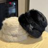 New Style Hat for Women  Plush Ear Protection Warm Autumn and Winter Small Face Outdoor Windproof and Cold Resistant Baotou Hat for Women Trendy