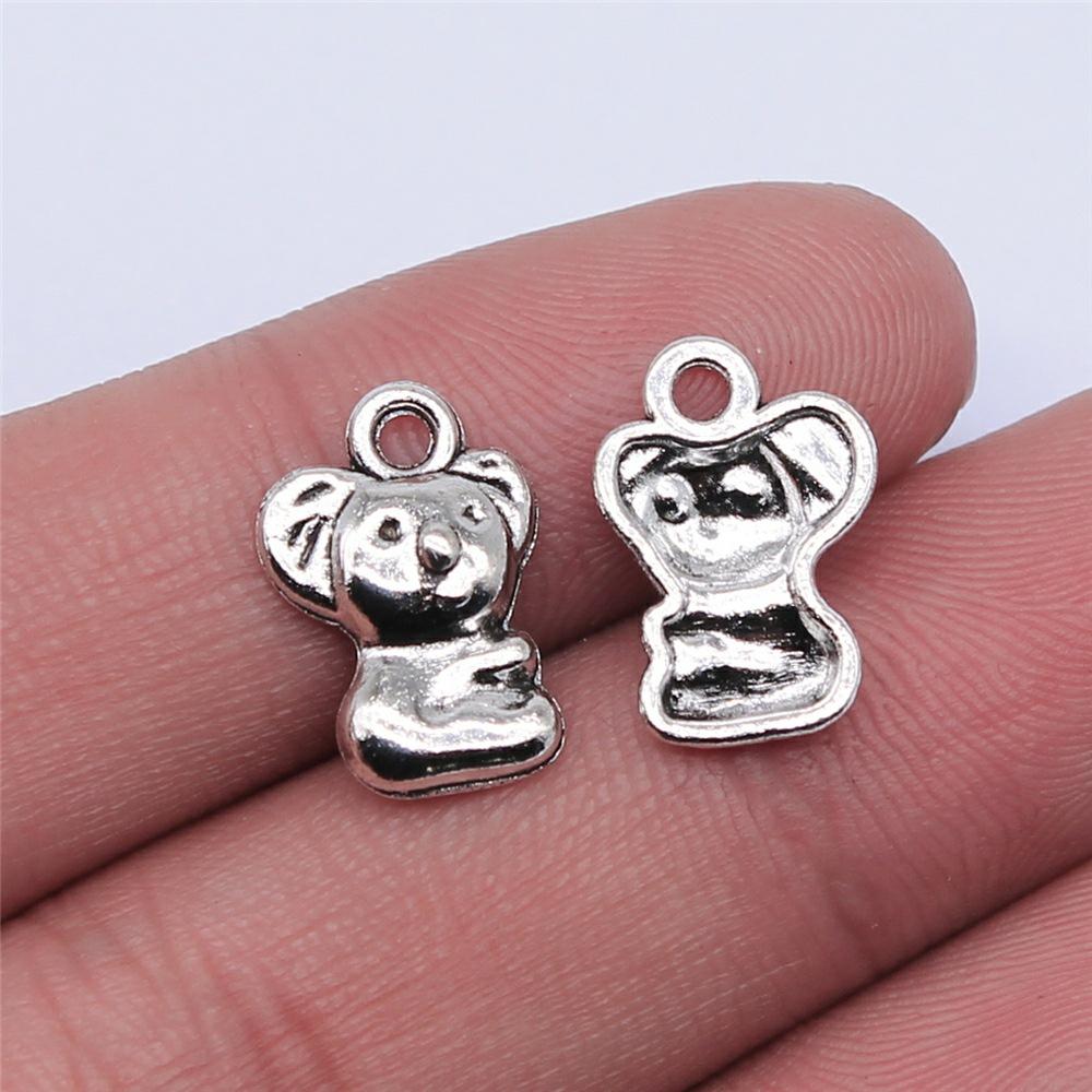 

20pcs Australia Series Charms Koala Bear Kangaroo Alpaca Sheep Charms For Bracelet Making Keychain Making Necklace Making
