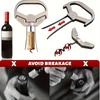 A Premium Stainless Steel Wine Opener Set, Including a Cork Extractor And Opener, Vintage Wine Corkscrew, Beautifully Packaged In a Gift Box