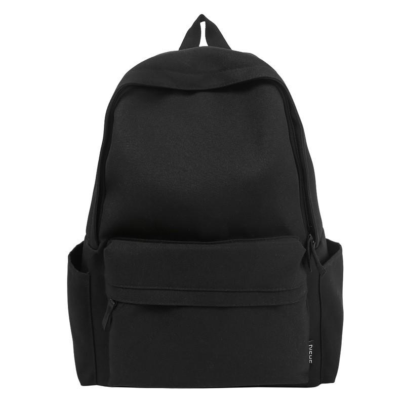 Jugend-Canvas-Rucksack mit atmungsaktivem Nylonmaterial und 15-Zoll-Laptopfach für Schüler